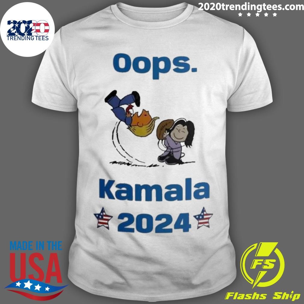 Top Oops Kamala Harris 2024 Donald Trump T-shirt