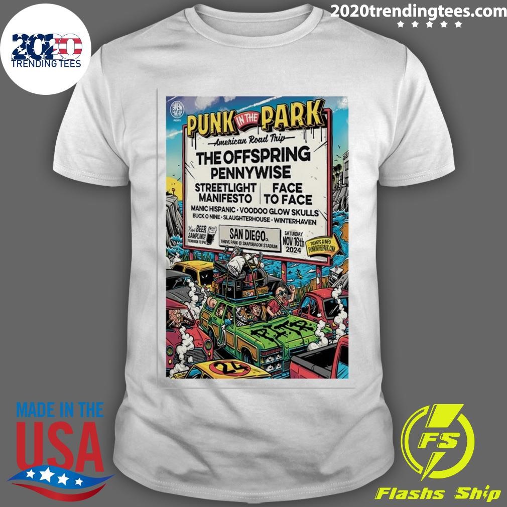 Top Punk In The Park Snapdragon Stadium, San Diego, CA September 16, 2024 T-Shirt