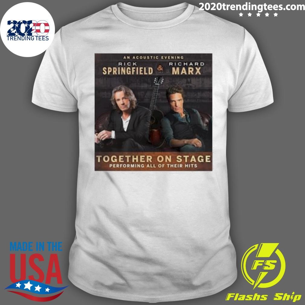 Top Rick Springfield Richard Marx 2024 T-shirt