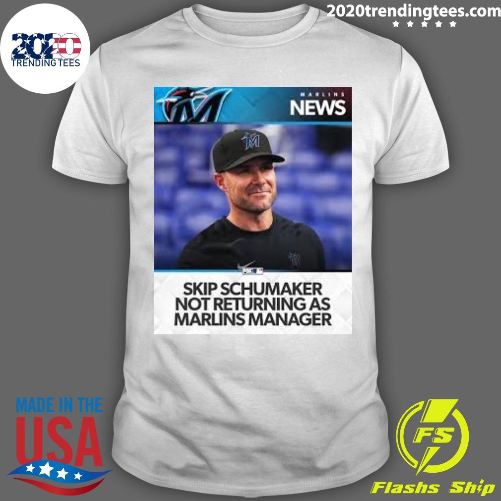 Top Skip Schumaker Not Returning As Marlins Manager T-Shirt