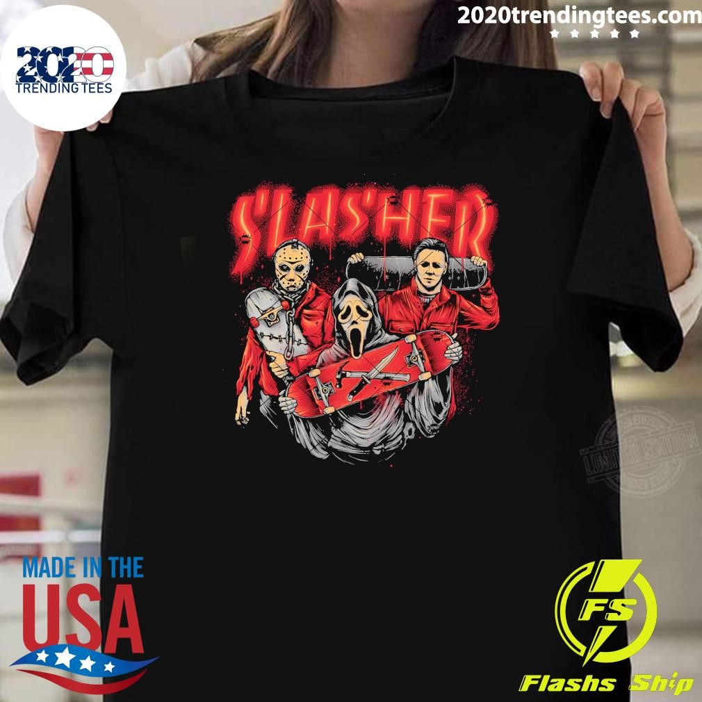 Top Slasher Club Horror Halloween T-shirt