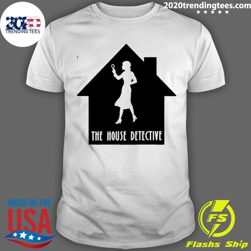 Top The House Detective Logo T-shirt