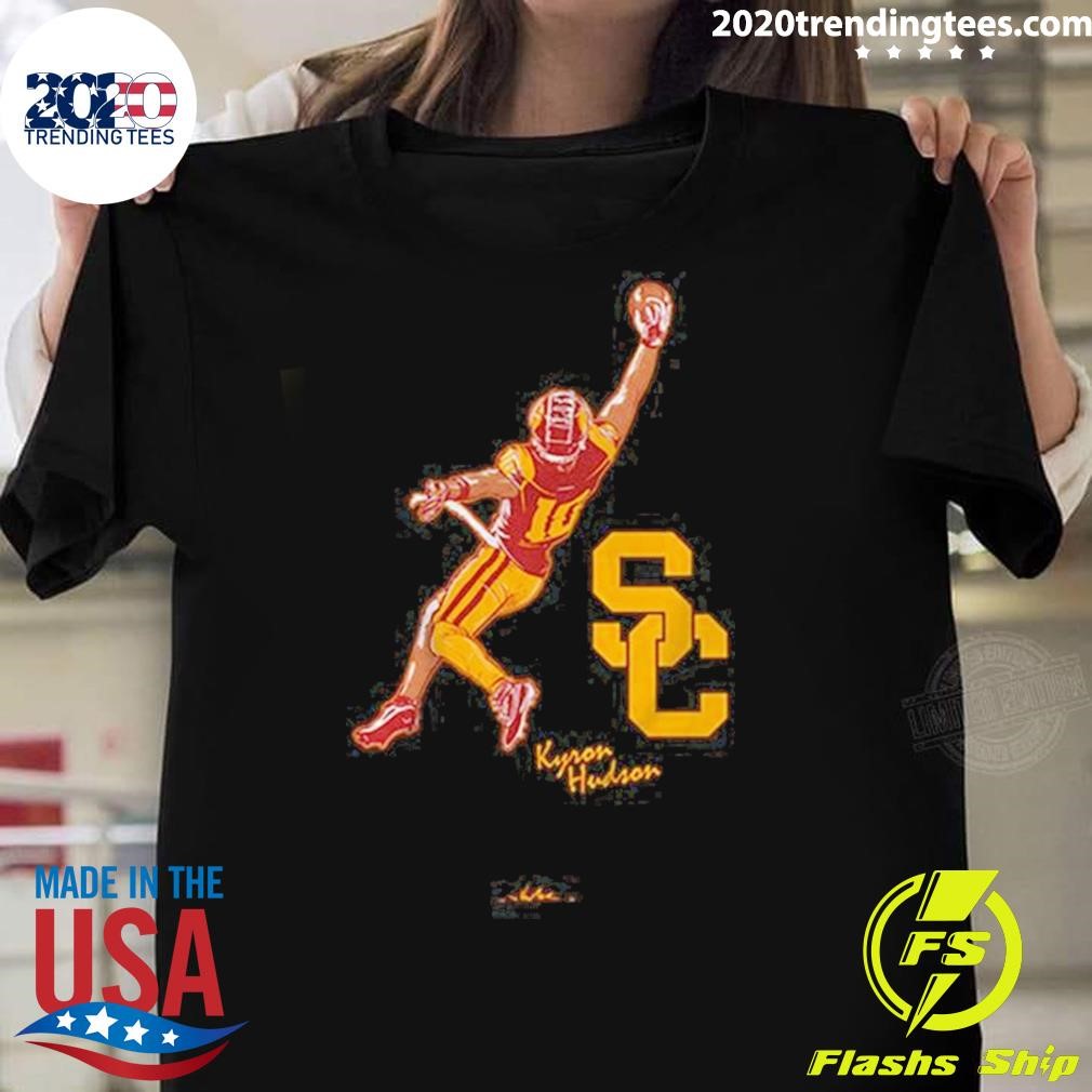 Top Usc Football Kyron Hudson Catch T-shirt