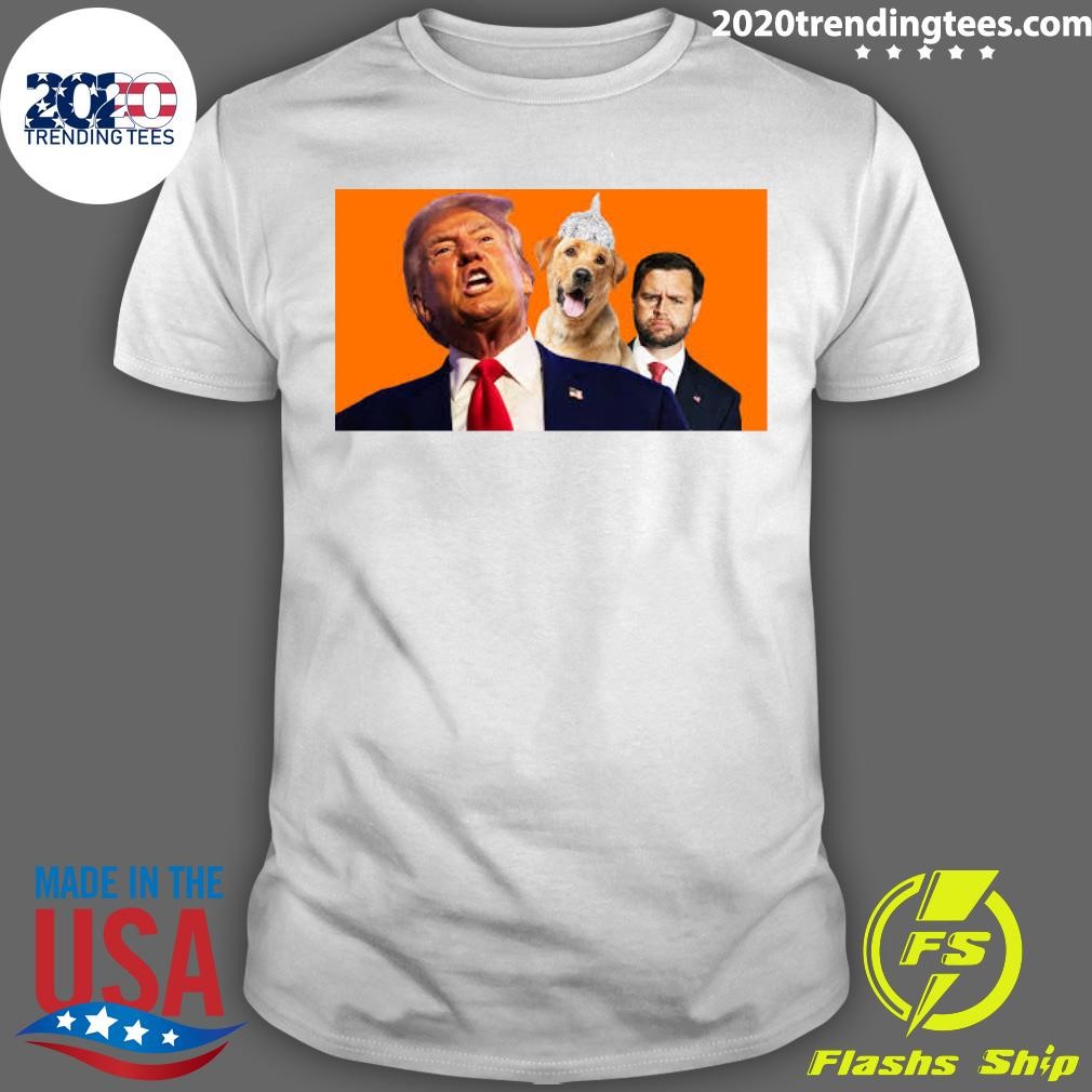 Funny Chaos Dogs City Where Trump Says Haitians Eat Pets T-shirt