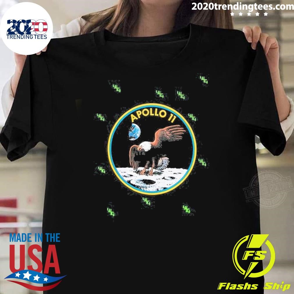 Official Lewis Hamilton Apollo 11 2024 T-shirt