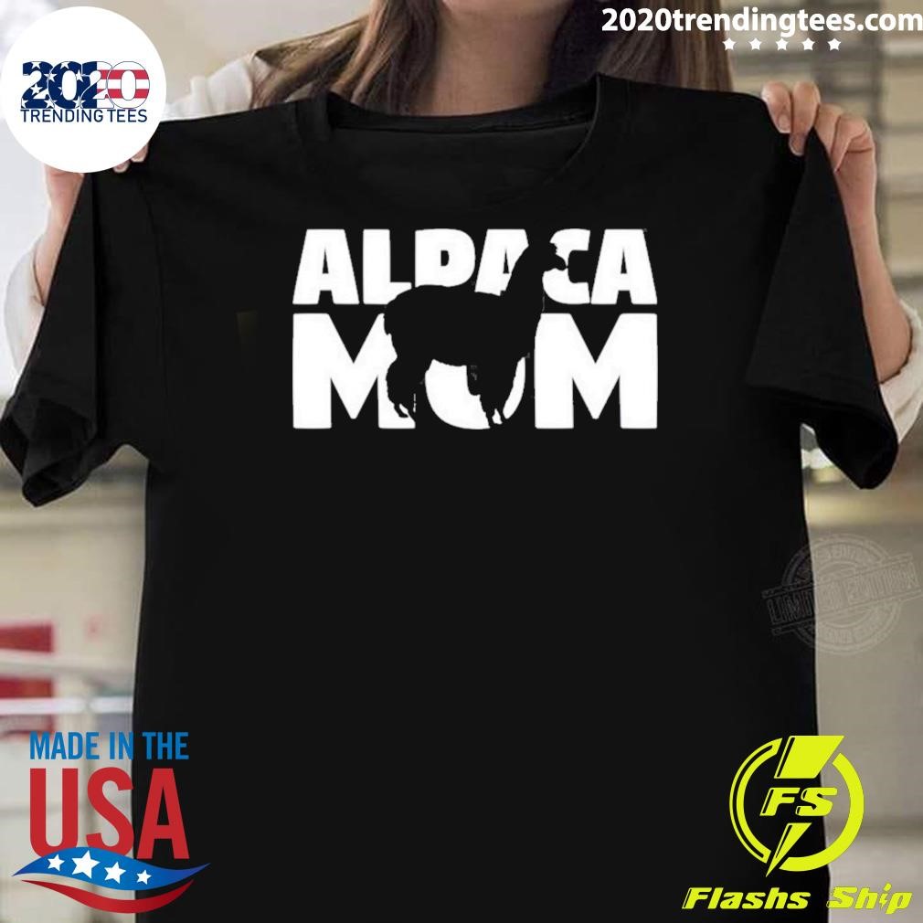 Awesome Alpaca Mom Alpaca Lover Gift For Mother Animal T-shirt