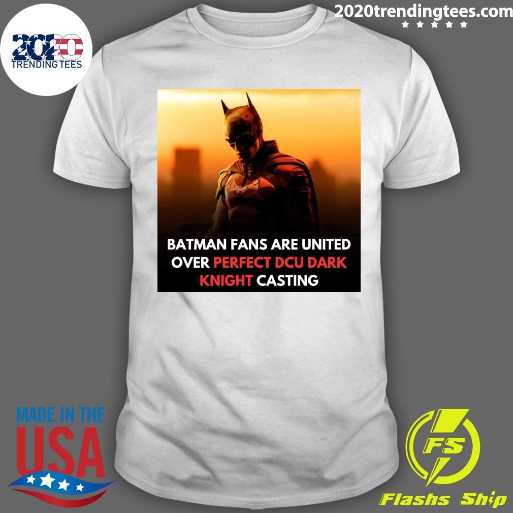 Awesome Batman Fans Are United Over Perfect Dcu Dark Knight Casting T-Shirt