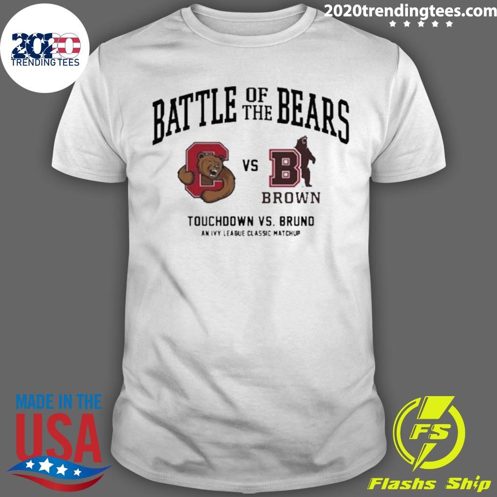 Awesome Brown Vs. Cornell 2024 Battle Of The Bears An Ivy League Classic Matchup 2024 T-shirt