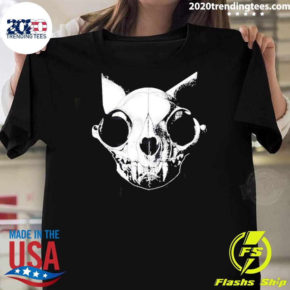 Awesome Cat Skull Logo Heavyweight 2024 T-Shirt