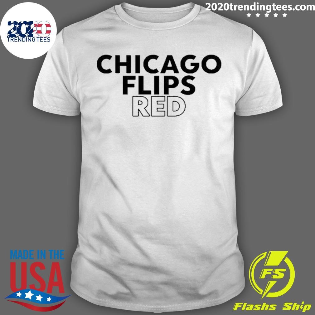 Awesome Chicago Flips Red 2024 T-shirt