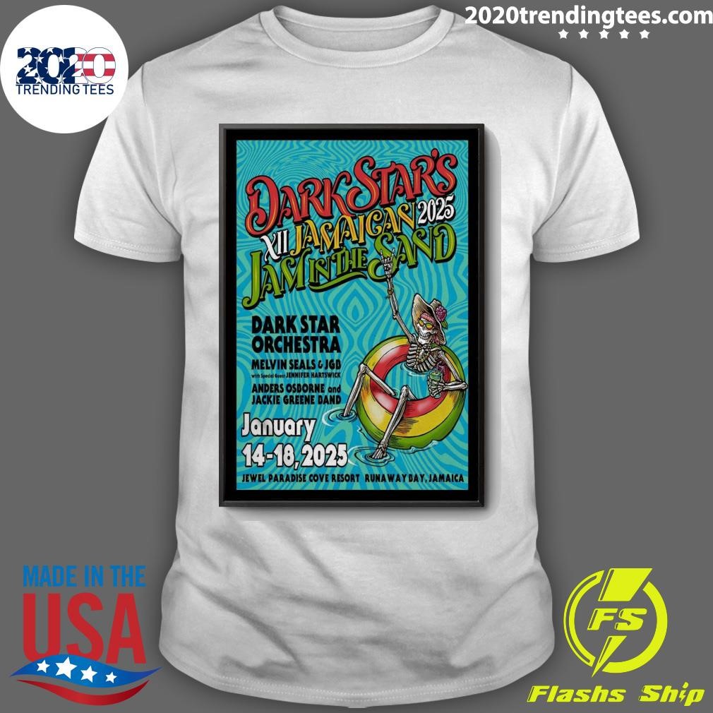 Awesome Dark Star Orchestra Jan 14-18 2025 Runaway Bay, Jamaica T-shirt