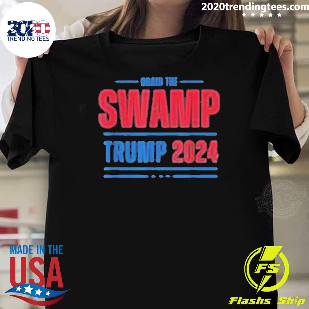 Awesome Drain the Swamp 2024 Trump 2024 T-shirt