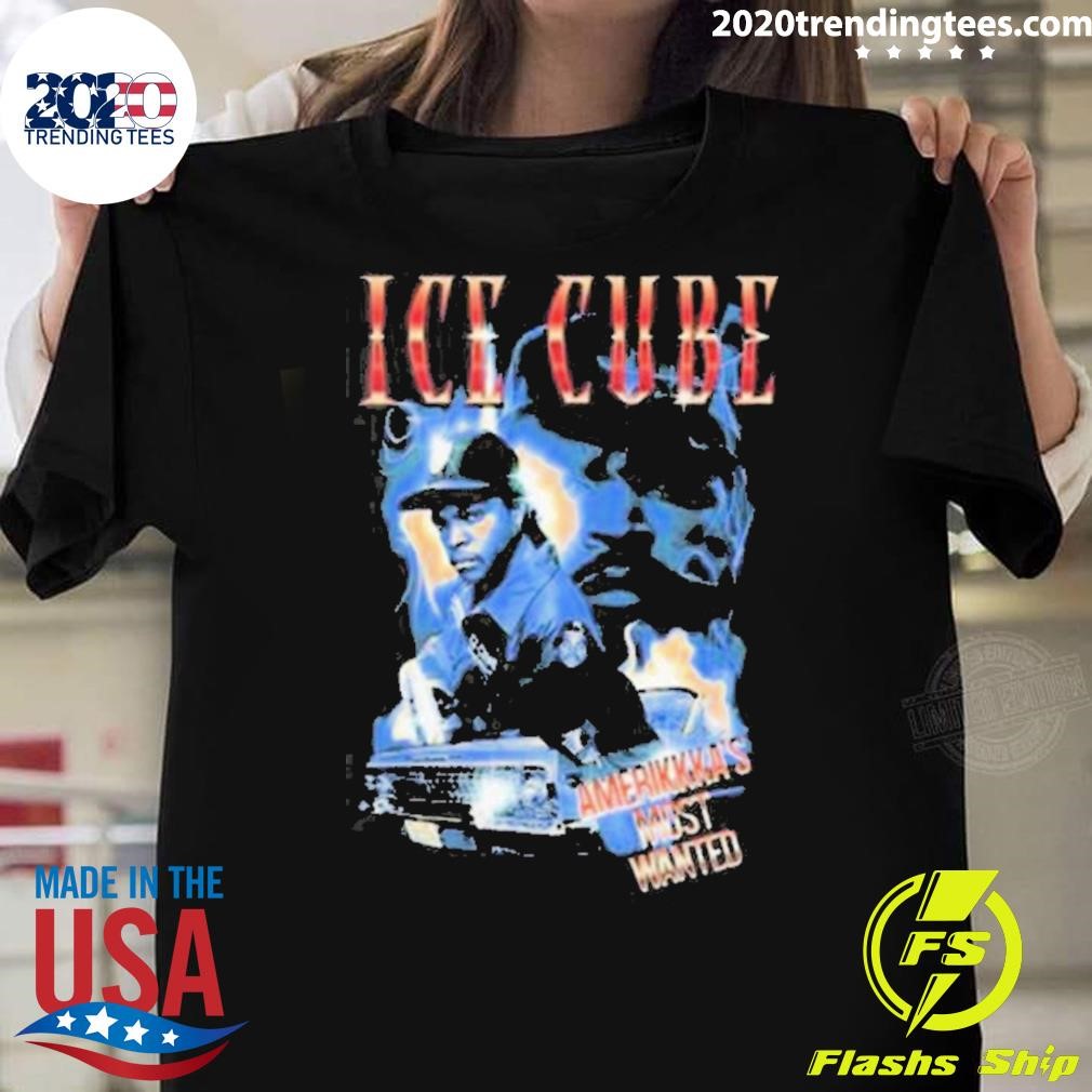 Awesome Funny L Ice Cube Merch Amw Smoky Collage 2024 T-shirt