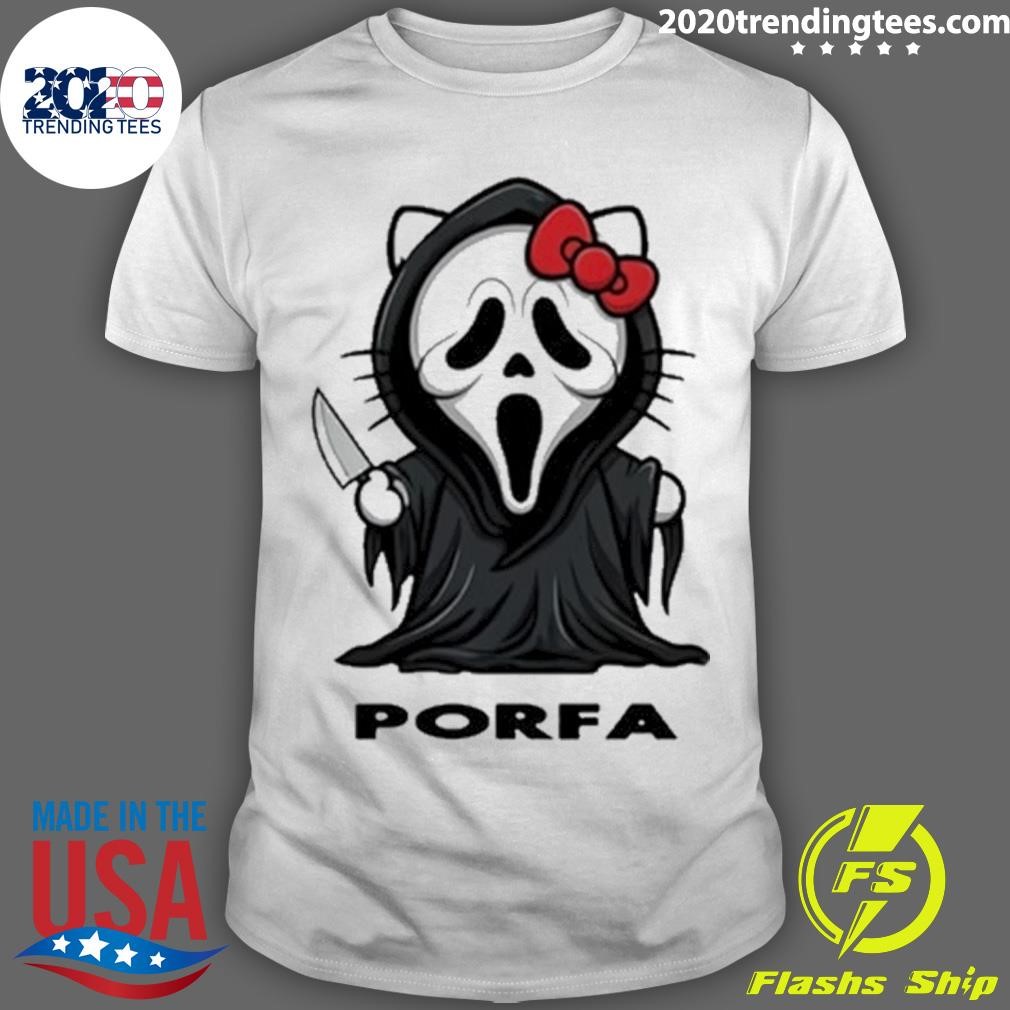 Awesome Halloween Tee Porfa 2024 Limited T-shirt