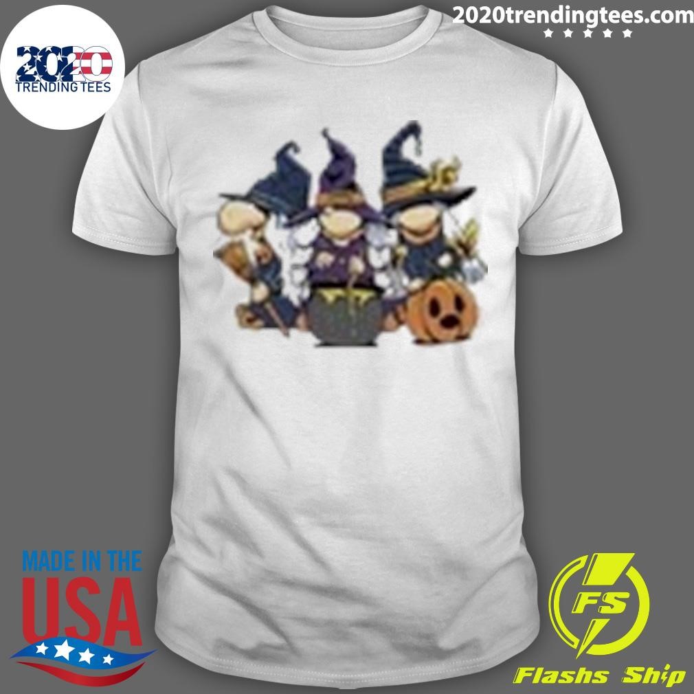 Awesome Halloween Witch Gnomes Toddler T-Shirt