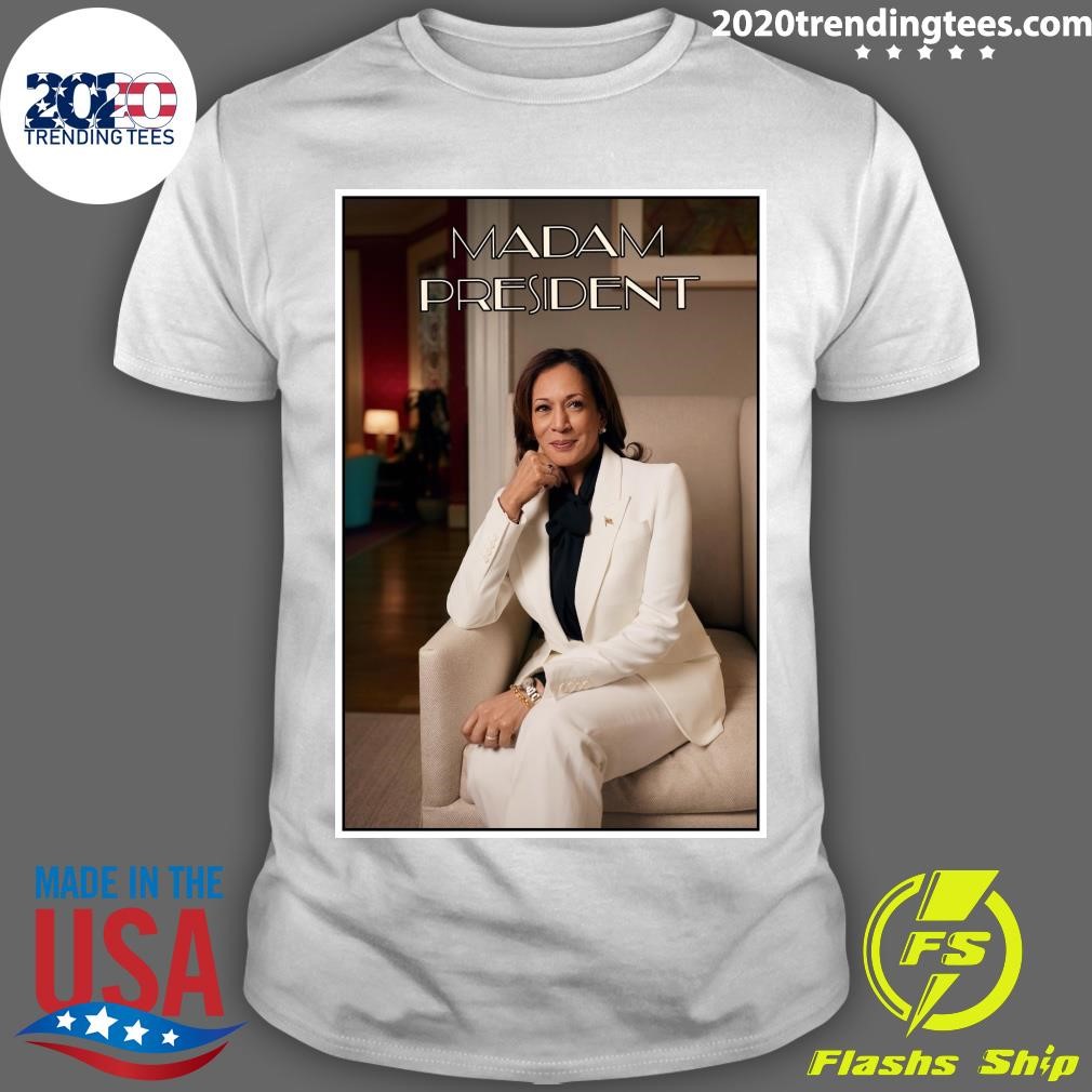 Awesome Happy Birthday, Madam President Kamala Harris T-shirt