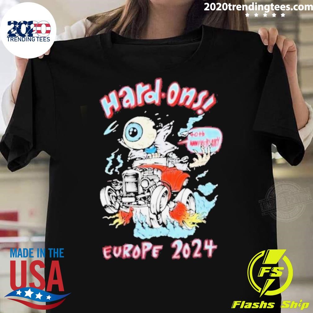 Awesome Hard On Europe 2024 40th Anniversary 2024 T-Shirt