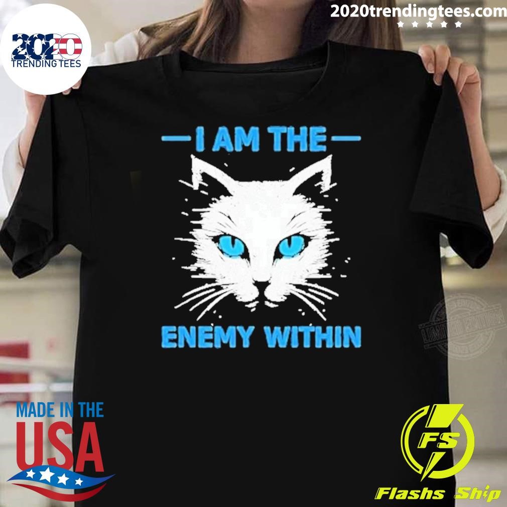 Awesome I Am The Enemy Within Cat Harris 2024 T-shirt