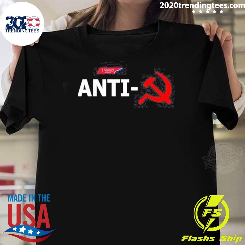 Awesome I Vote Anti Communist T-shirt