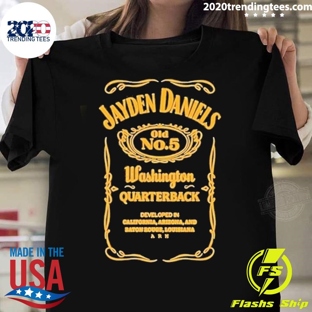 Awesome Jayden Daniels Pardon My Take Qb5 T-shirt