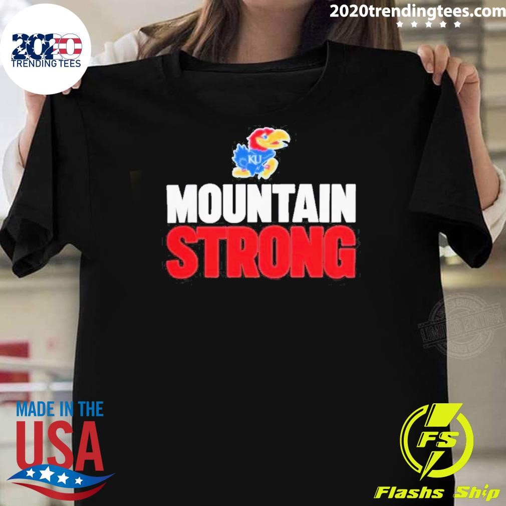 Awesome Kansas Jayhawks Mountain Strong 2024 T-shirt