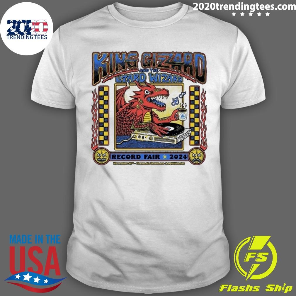 Awesome King Gizzard & the Lizard Wizard Nov 15 2024 Austin, TX T-shirt