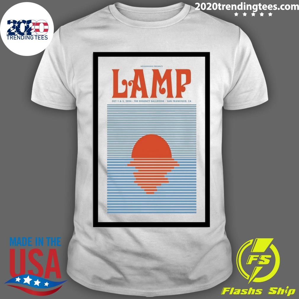 Awesome Lamp The Regency Ballroom, San Francisco CA Oct 1-2 2024 T-Shirt