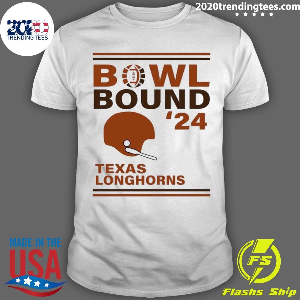 Awesome Longhorns 2024 Bowl Bound Helmet T-shirt