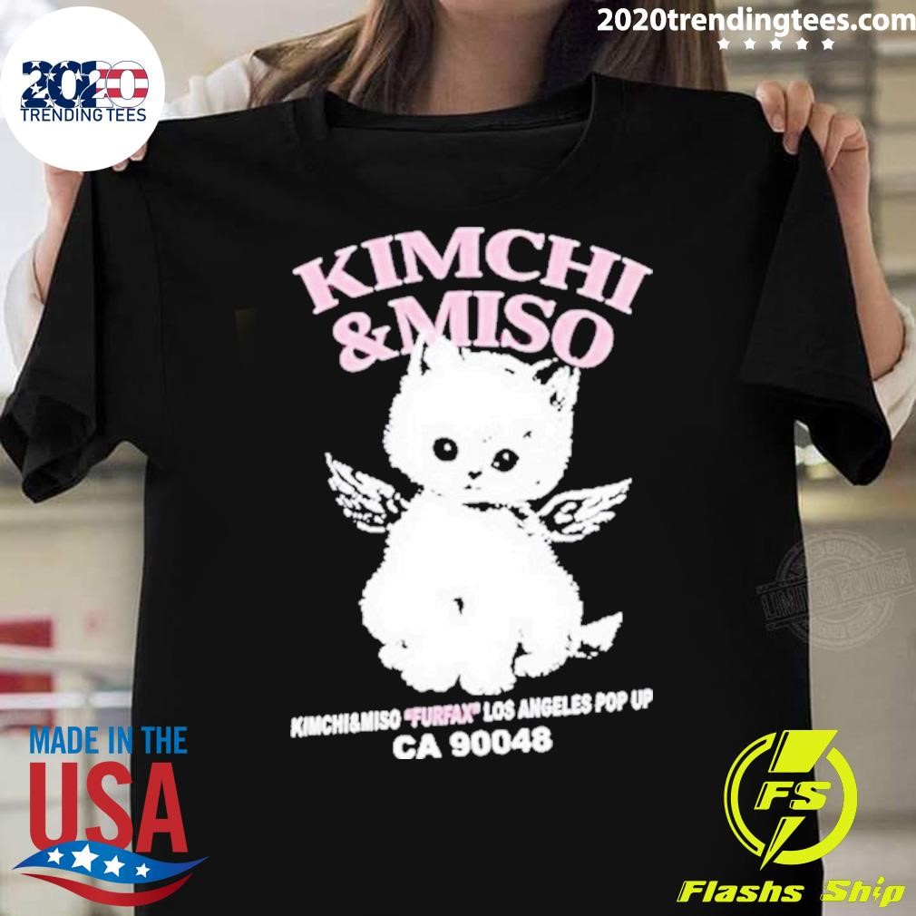 Awesome Los Angeles Pop Up Ca Kimchi&miso Furfax 90048 T-Shirt