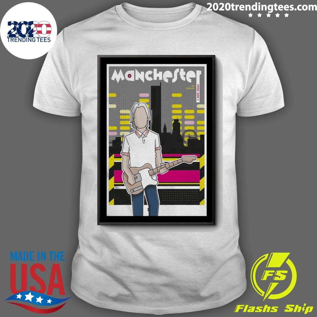 Awesome Manchester O2 Apollo Paul Weller in UK Nov 1 2024 T-shirt