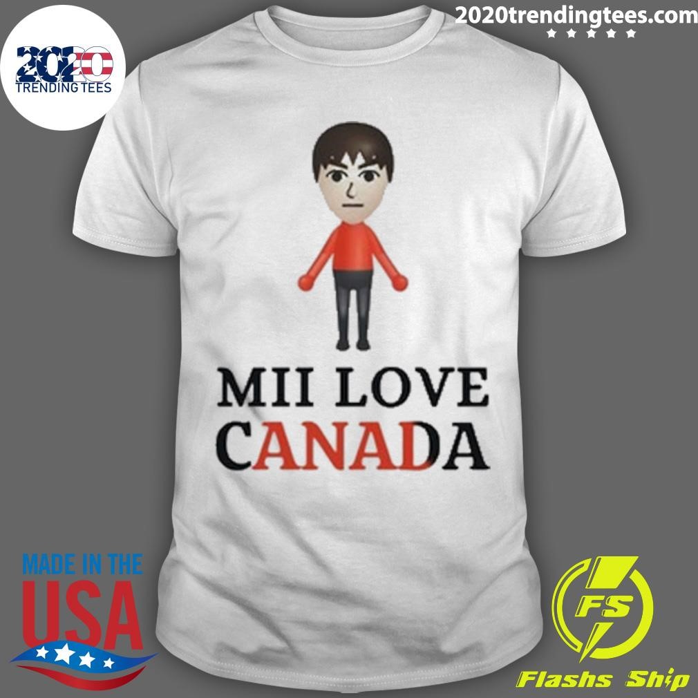 Awesome Mii Love Canada 2024 T-Shirt