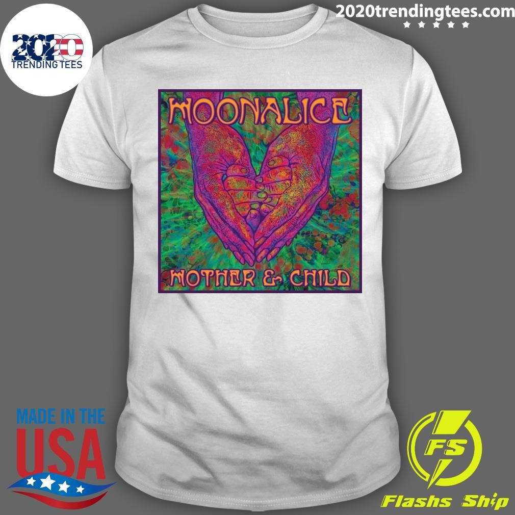 Awesome Moonalice Mother & Child Acoustic T-shirt