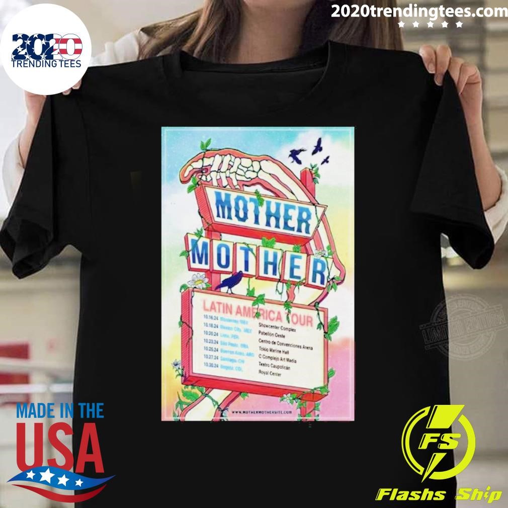 Awesome Mother Mother Tour Latin America 2024 T-shirt