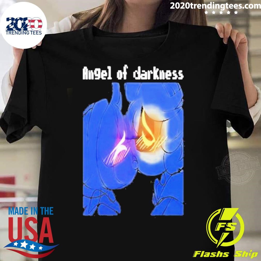 Awesome N And Uzi Kissing Angel Of Darkness 2024 T-shirt