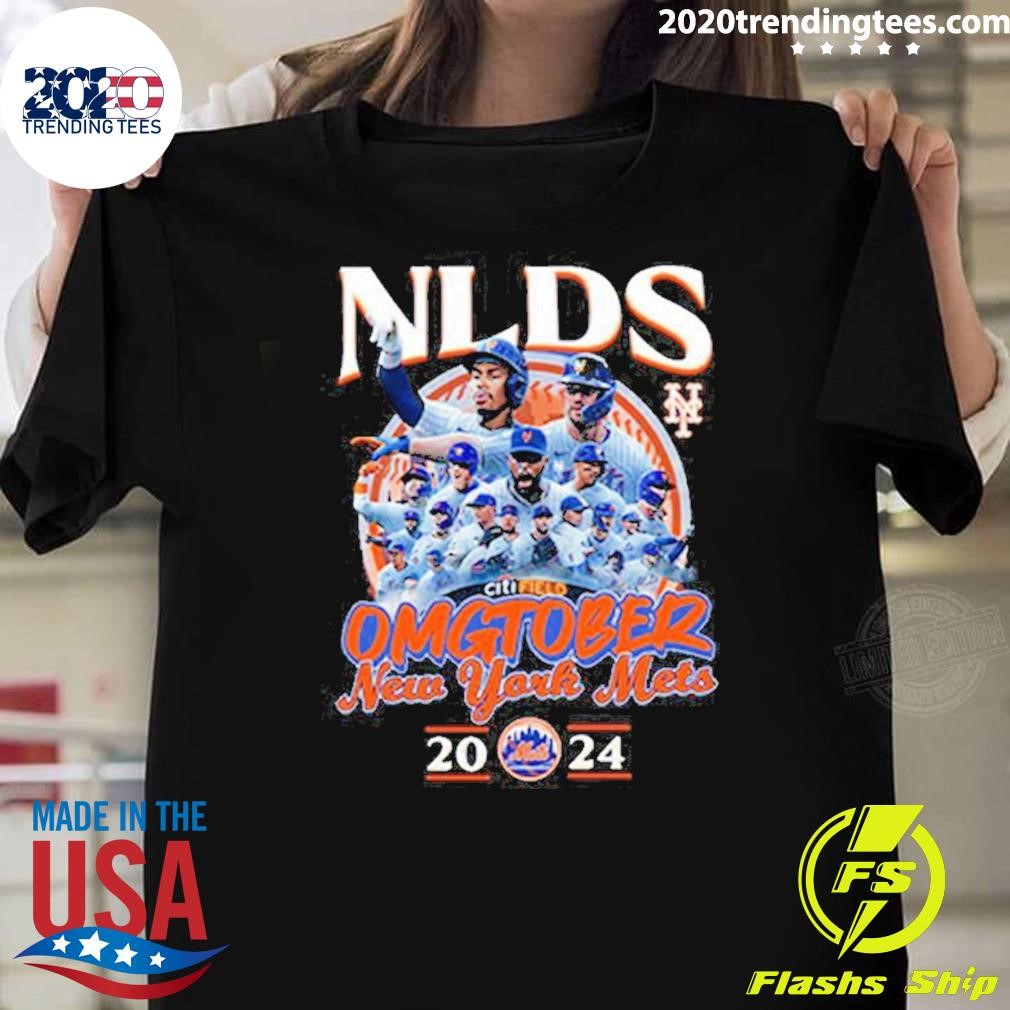 Awesome New York Mets Team Player 2024 Nlds Omgtover T-shirt