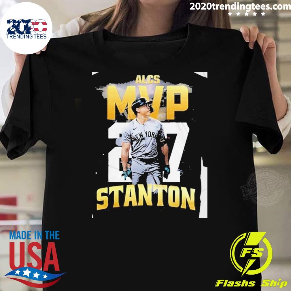 Awesome New York Yankees 2024 Alcs Champions Mvp Giancarlo Stanton 2024 T-shirt