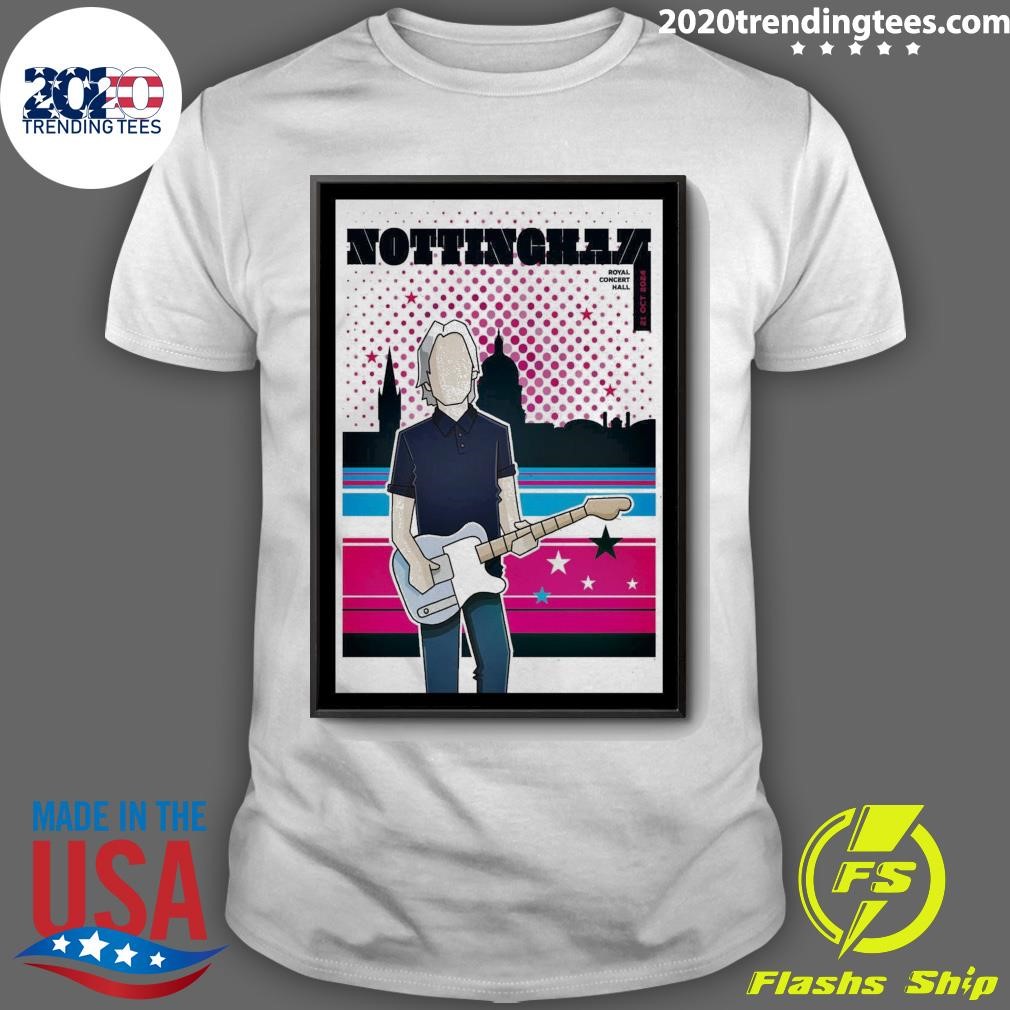 Awesome Paul Weller At Nottingham Royal Concert Hall On Oct 21 2024 in Nottingham UK Tour T-shirt