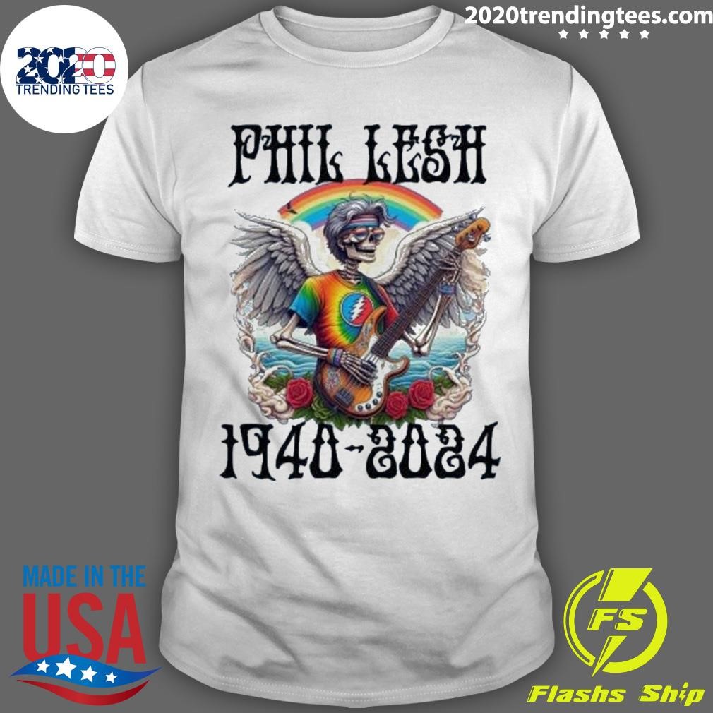 Awesome Phil Lesh Grateful Dead Memorial 1940-2024 T-shirt