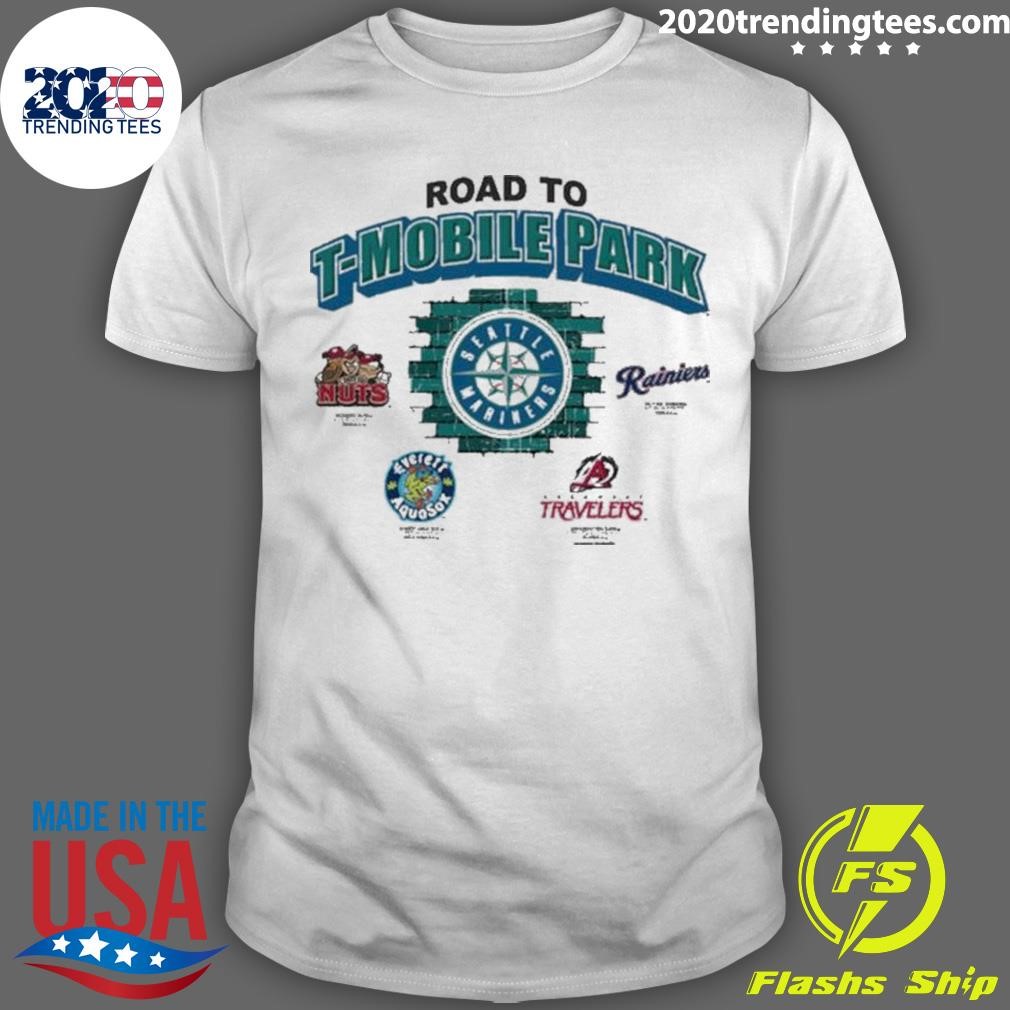 Awesome Seattle Mariners Road To T-mobile Park T-shirt