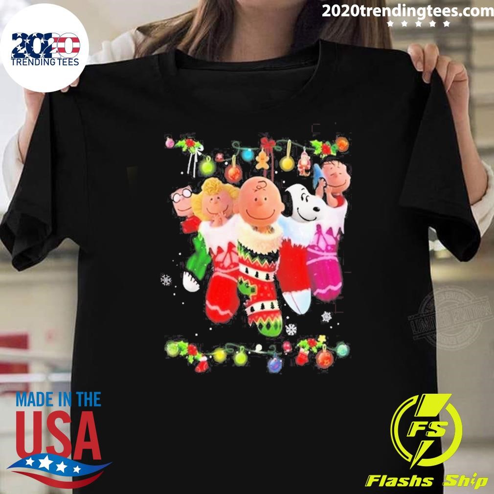 Awesome Snoopy’s Christmas Best Present From Santa Claus 2024 T-shirt