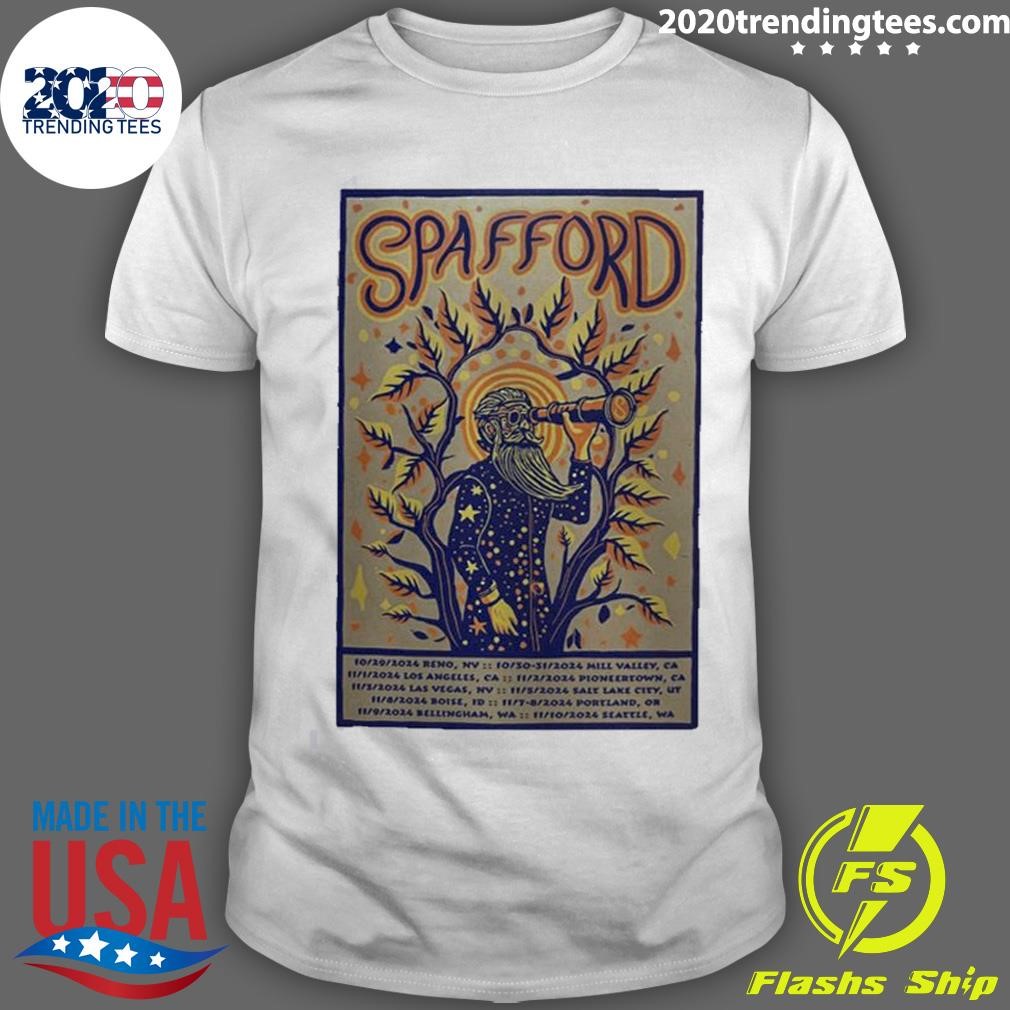 Awesome Spafford Fall Tour 2024 Hot T-shirt