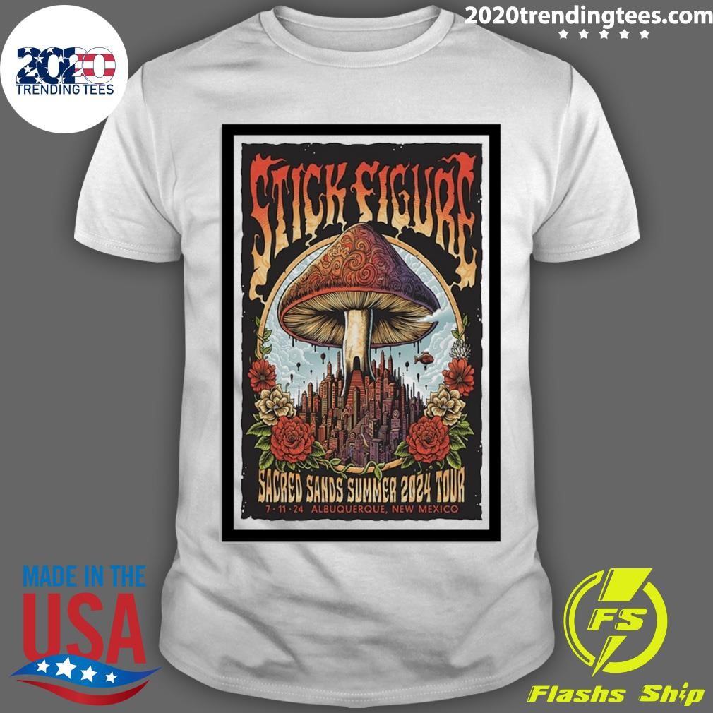 Awesome Stick Figure Music Festival July 11 2024 Albuquerque New Mexico T-shirt