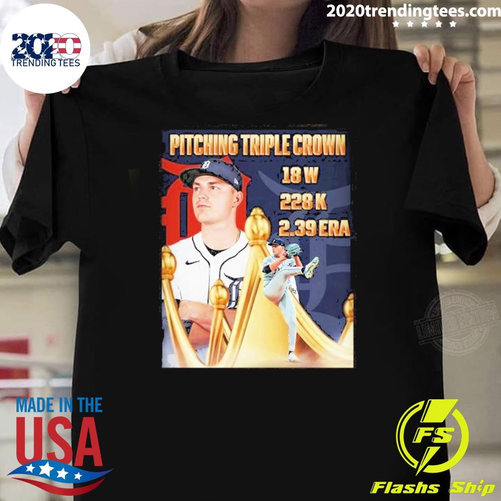 Awesome Tarik Skubal has won the American League Pitching Triple Crown 2024 T-shirt