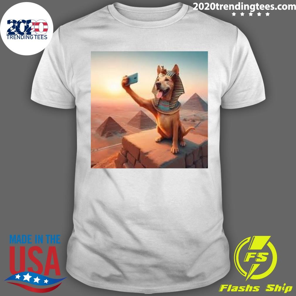 Awesome The Video Of Egyptian Egyptian Pyramids Dog T-shirt