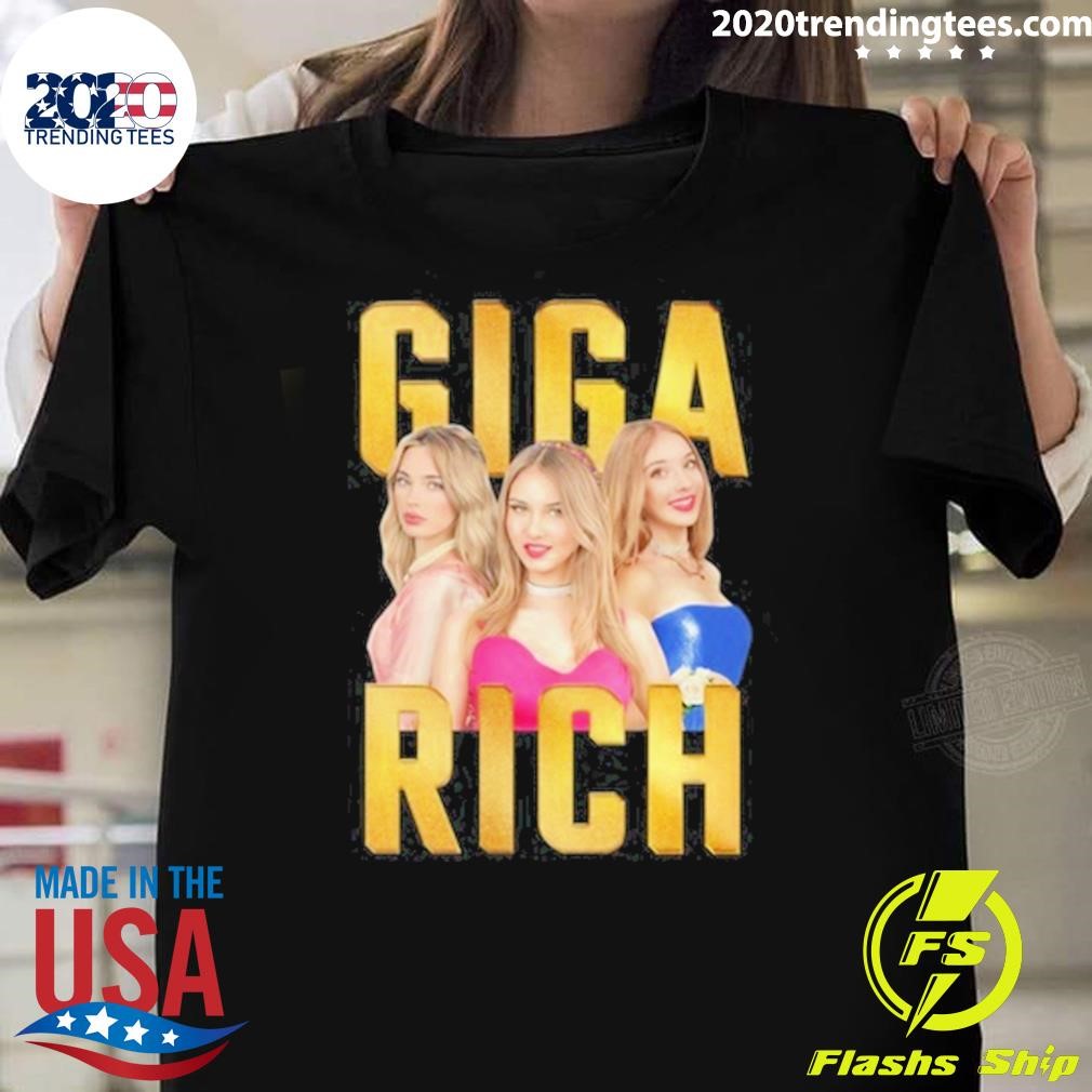 Awesome Tim Tin Giga Rich 2024 T-shirt