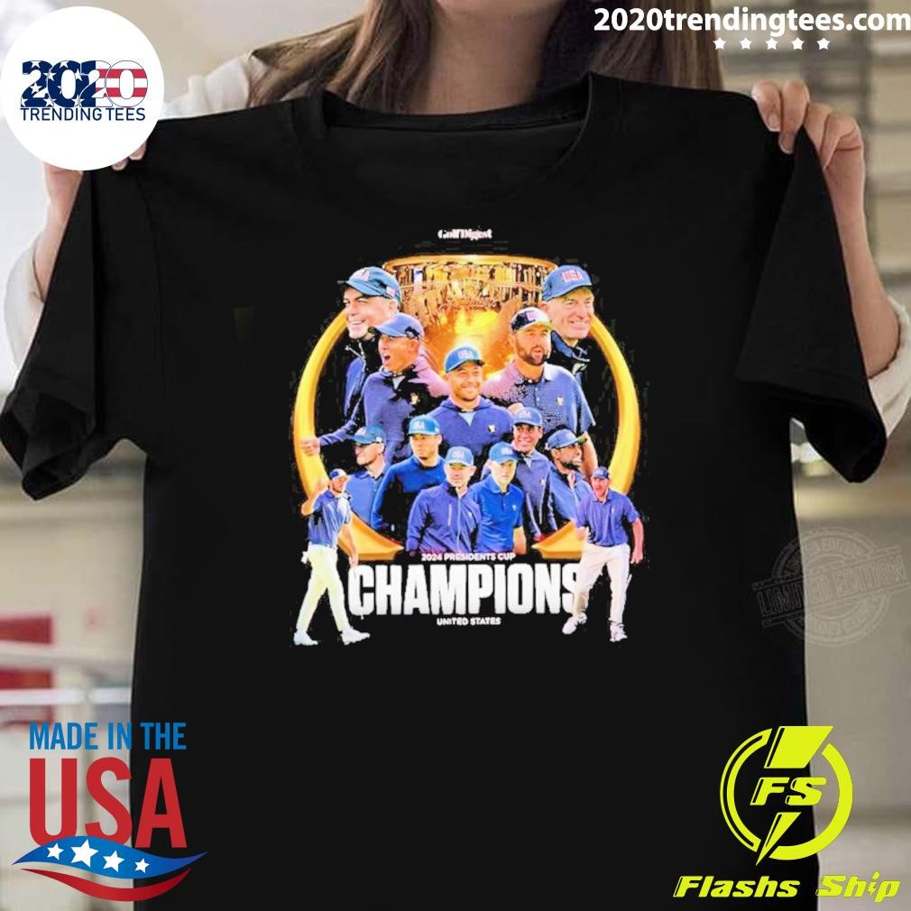 Awesome Usa Winner The President Cup 2024 Champions T-shirt