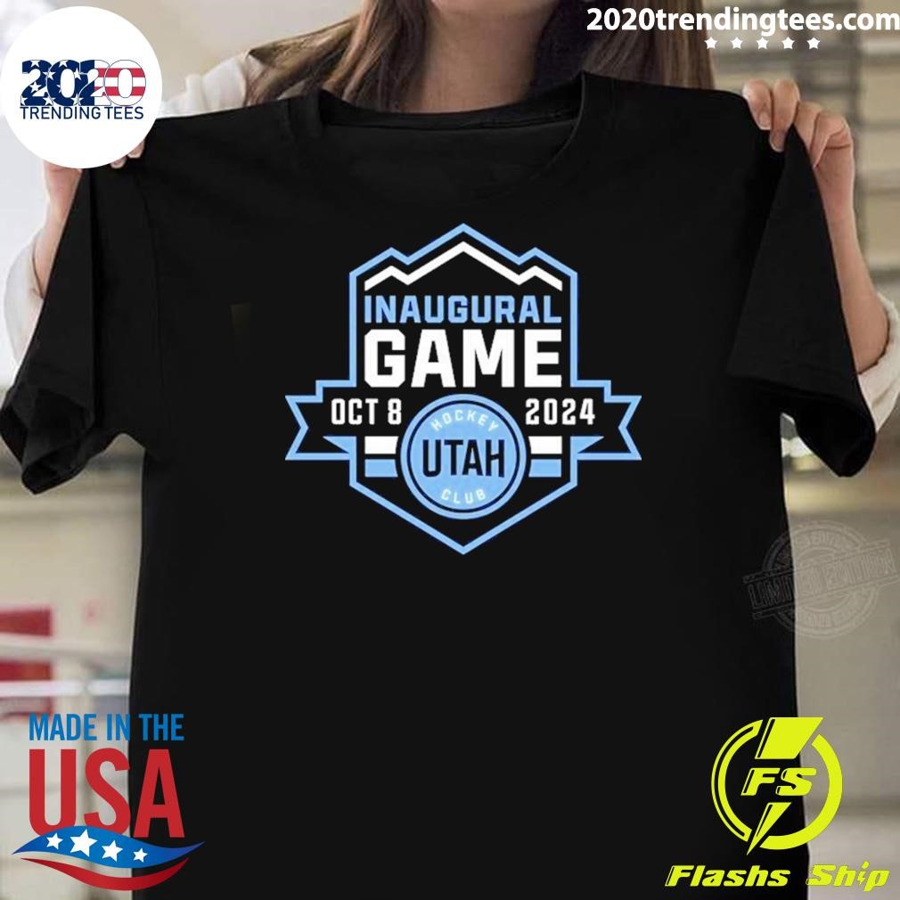 Awesome Utah Hockey Club Inaugural Game Oct 8 2024 T-shirt