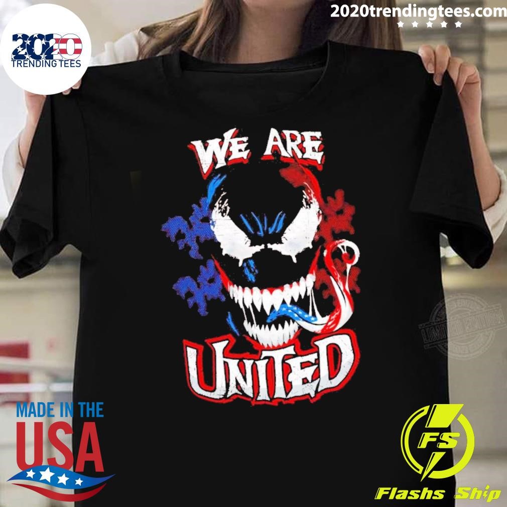 Awesome We Are United Skull T-shirt