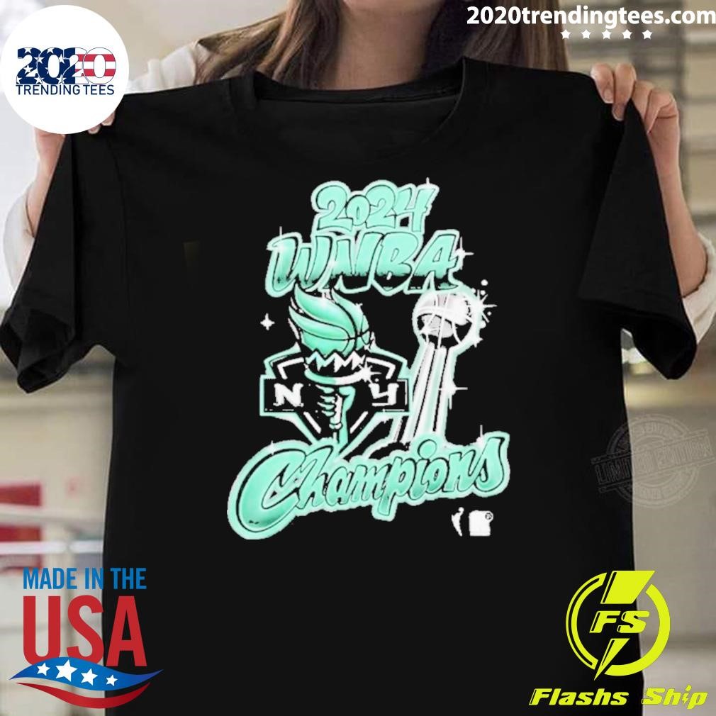 Awesome Wnba Champions 2024 New York Liberty T-shirt