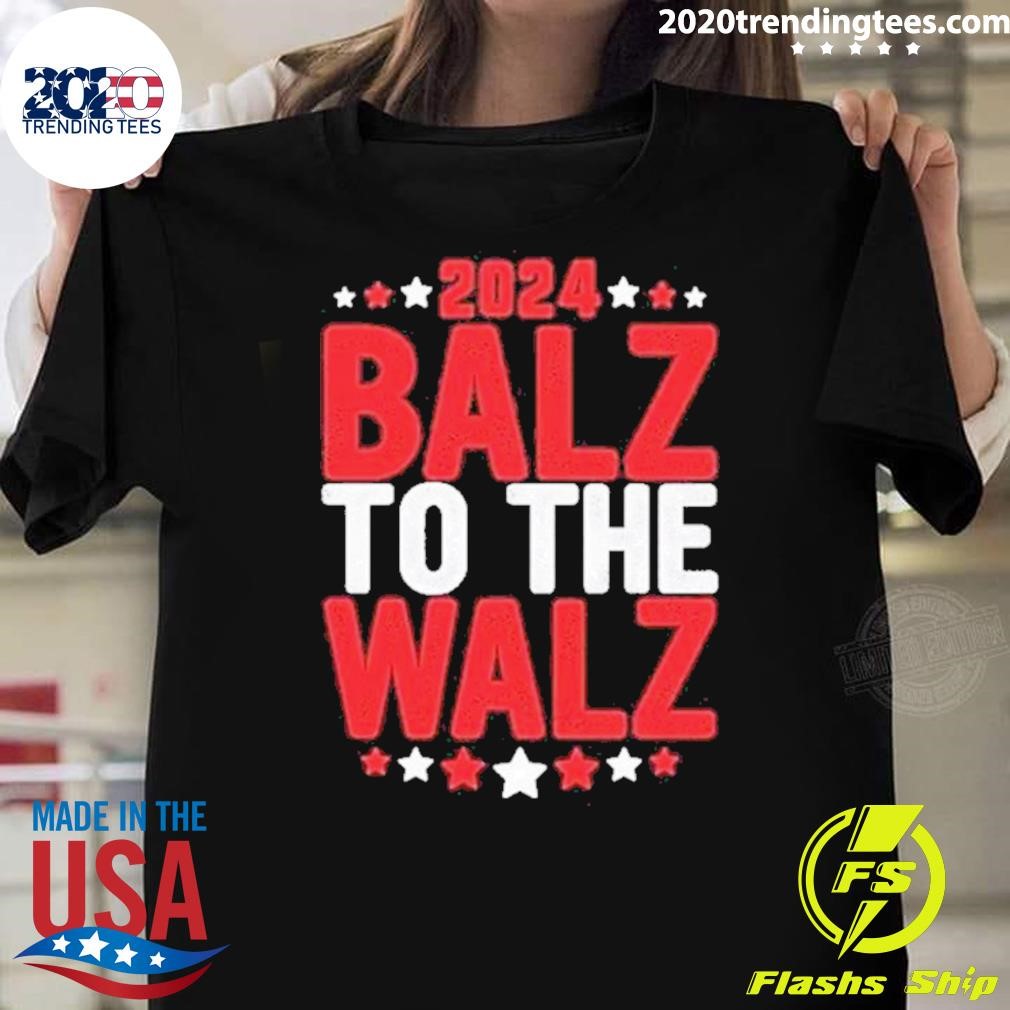 Best Balz To The Walz President Kamala Harris Tim Wilz 2004 T-Shirt